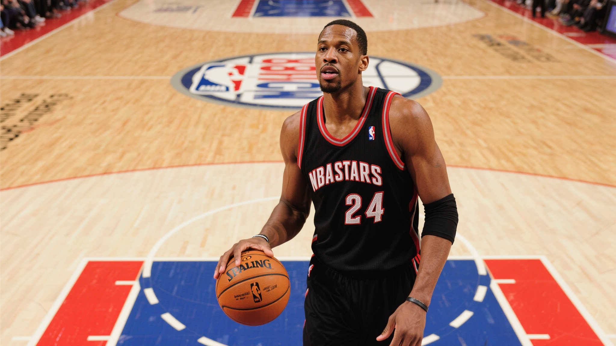 作为一名备受赞誉且实力超群的大前锋，他四度入选NB